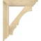 Ekena Millwork Balboa Traditional Rough Sawn Bracket w/ Offset Brace, Douglas Fir, 6"W x 24"D x 28"H BKT0604X24X28BOA01RDF - alternate 2